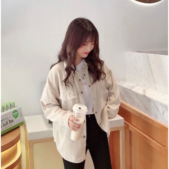 Yesstyle Oversized Shacket - Picture 1 of 5